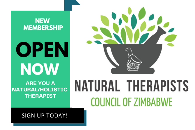 Sign up as a Natural/Holistic Therapist in Zimbabwe